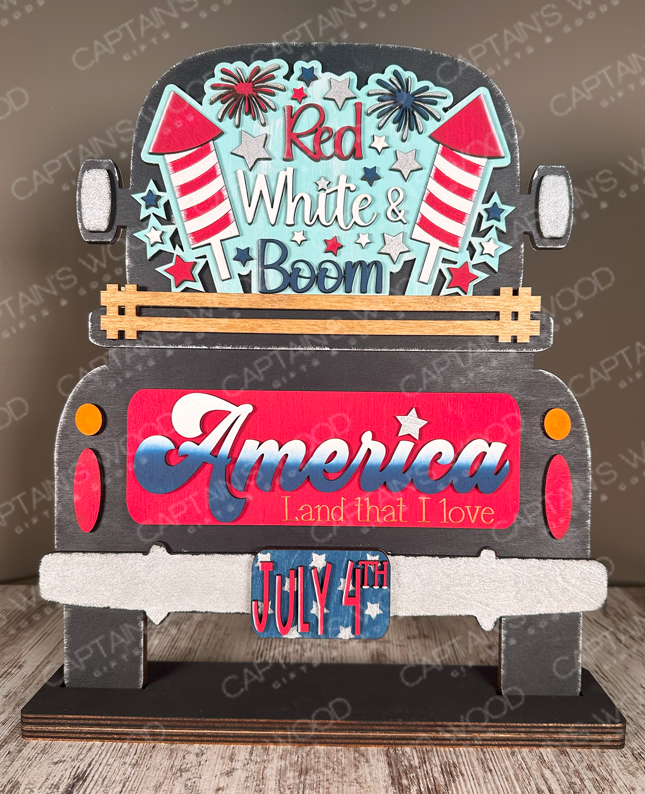 4th of July Fireworks Insert