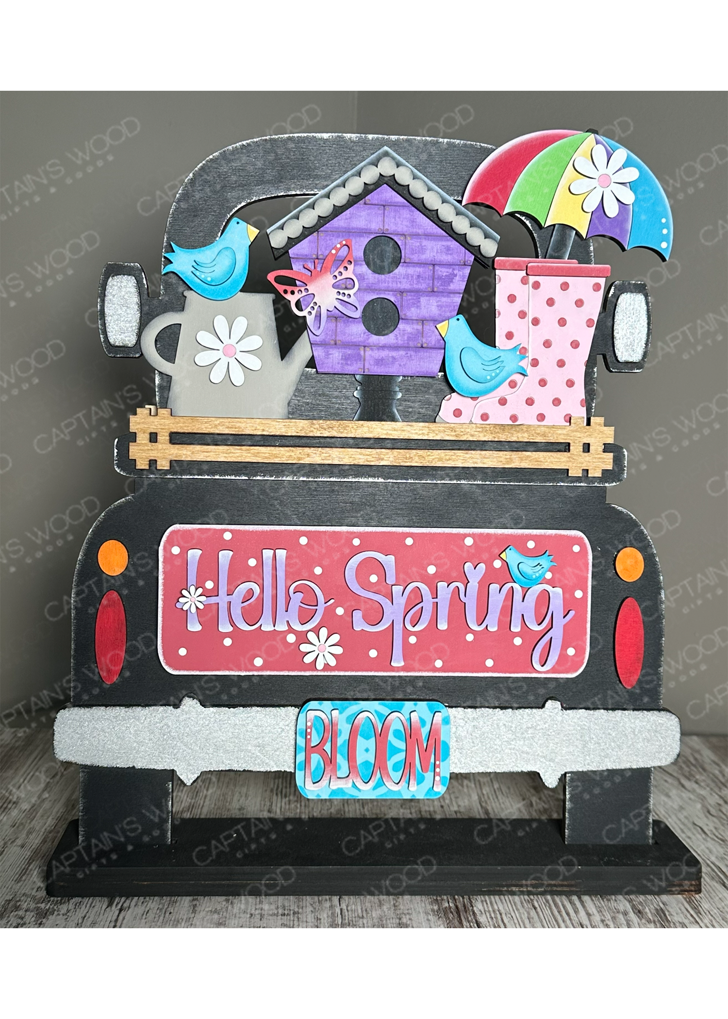 Hello Spring with Rainboots