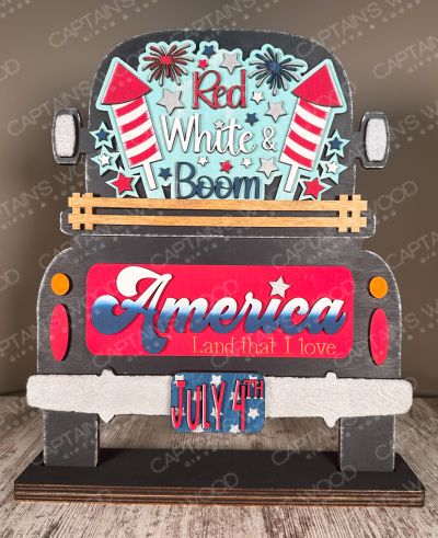 4th of July Fireworks Insert