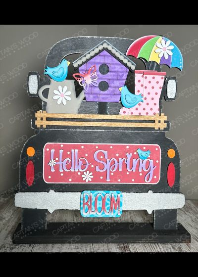 Hello Spring with Rainboots