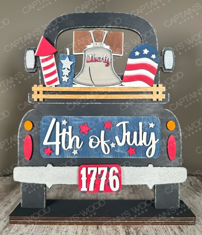 4th of July Libert Bell Insert